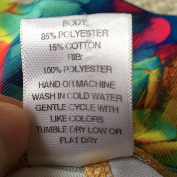 Brooke Taylor Yoga Flare Bell bottom multicolor floral - Picture 4 of 6